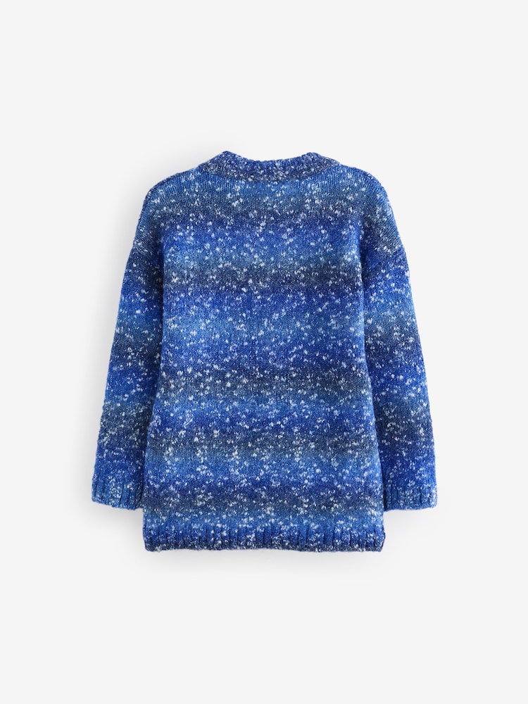 Blue Gaming Snowman 100% Cotton Christmas Jumper (3-16yrs) - Image 2 of 5
