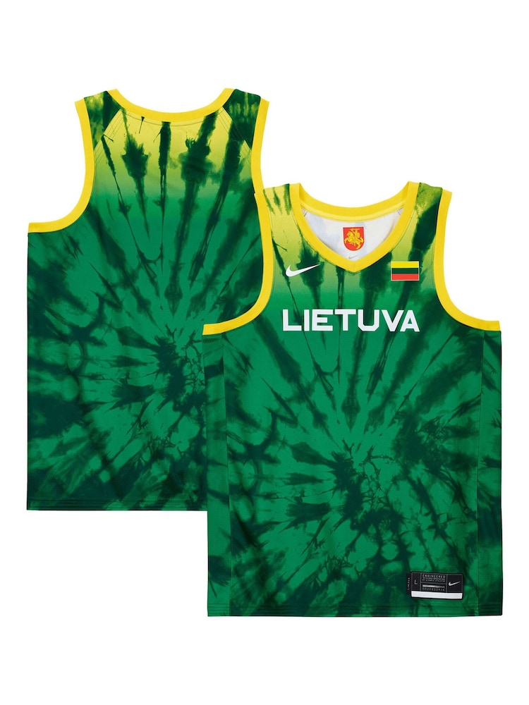 Fanatics Green NBA Lithuanian Nike Home Swingman Jersey - Image 1 of 3