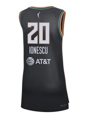 Fanatics Black NBA New York Liberty Dri-FIT WNBA Victory Jersey Womens - Image 3 of 3