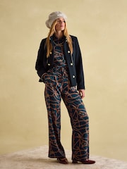 Joules Joelle Oatmeal Knitted Beret - Image 2 of 4