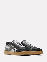Reebok Smash Edge Black Trainers - Image 2 of 5