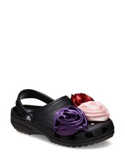 Crocs Black Rosette Clogs - Image 4 of 7