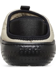 Crocs Beige Classic Puff Moc Moth Slippers - Image 3 of 6