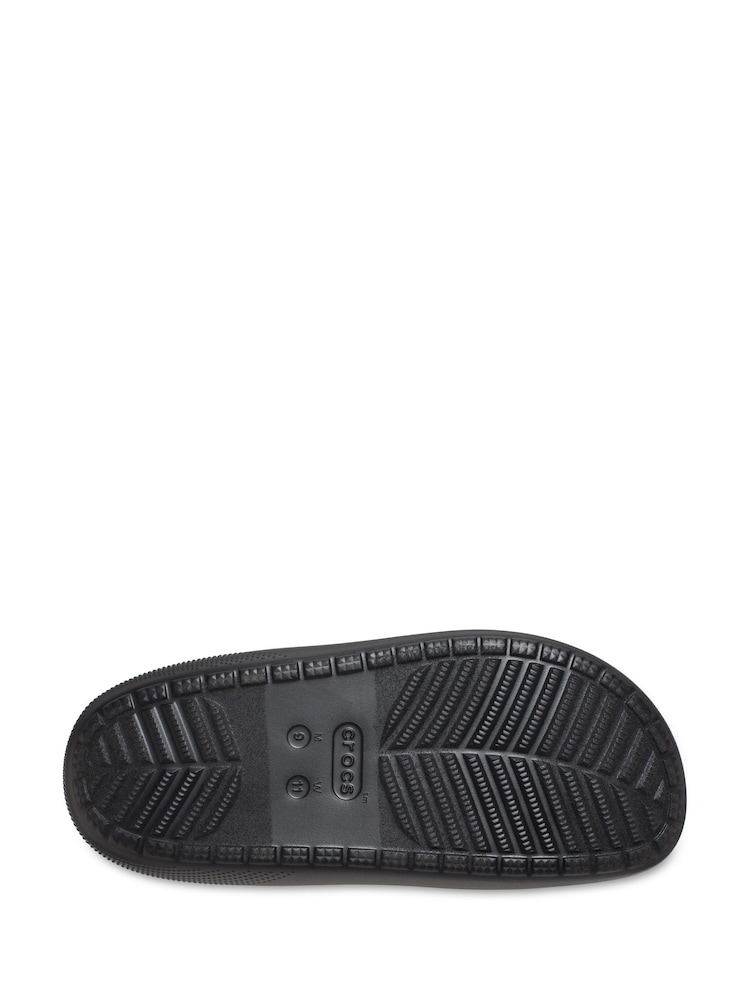 Crocs Beige Classic Puff Moc Moth Slippers - Image 6 of 6