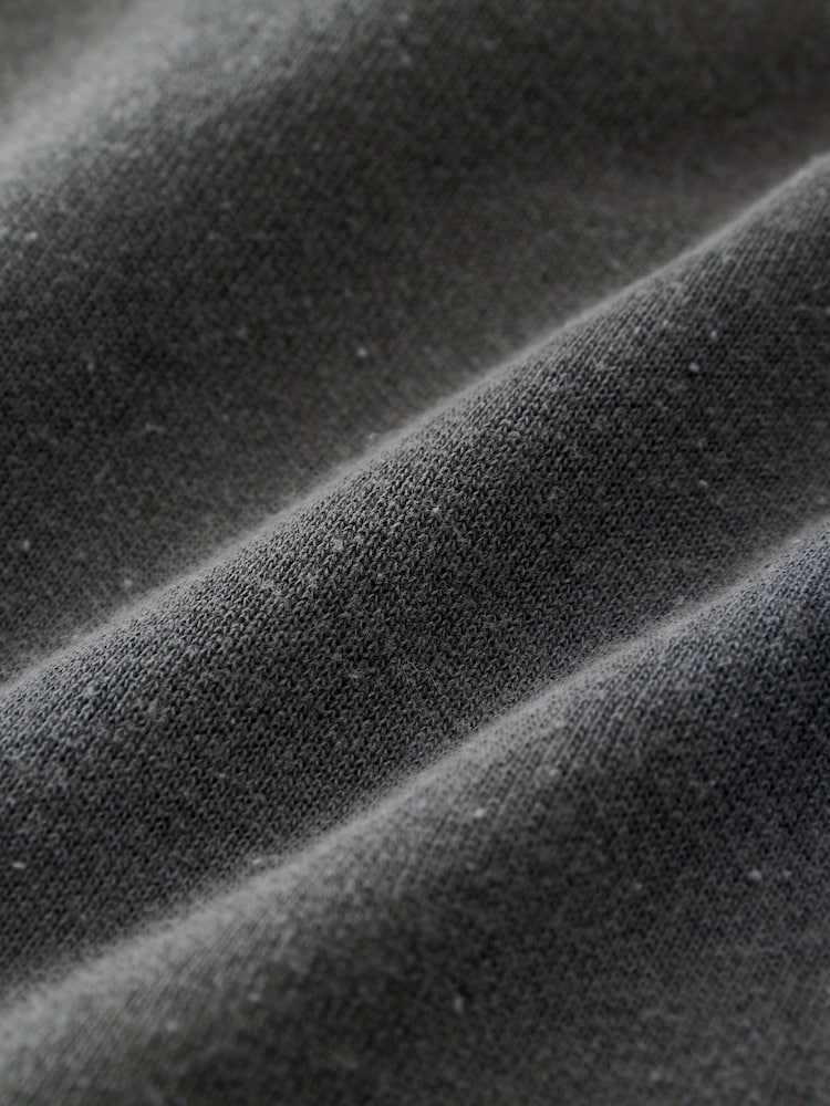 Charcoal Grey California Relax Co. Los Angeles Relaxed Fit Washed Slogan Graphic Joggers - Image 7 of 7