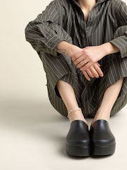 Crocs Black Classic Dylan Platform Clogs - Image 5 of 11