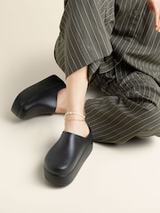 Crocs Black Classic Dylan Platform Clogs - Image 7 of 11