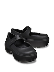 Crocs Black Stomp Mary Jane Shoes - Image 6 of 7