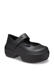 Crocs Black Stomp Mary Jane Shoes - Image 7 of 7