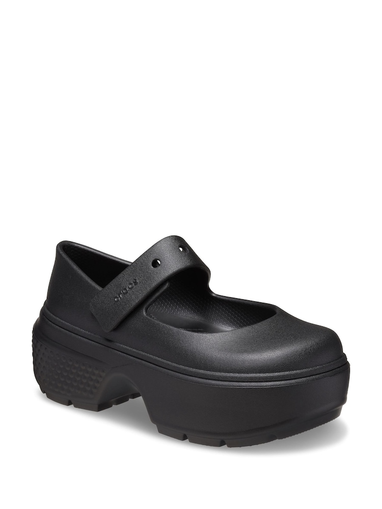 Crocs Black Stomp Mary Jane Shoes - Image 7 of 7