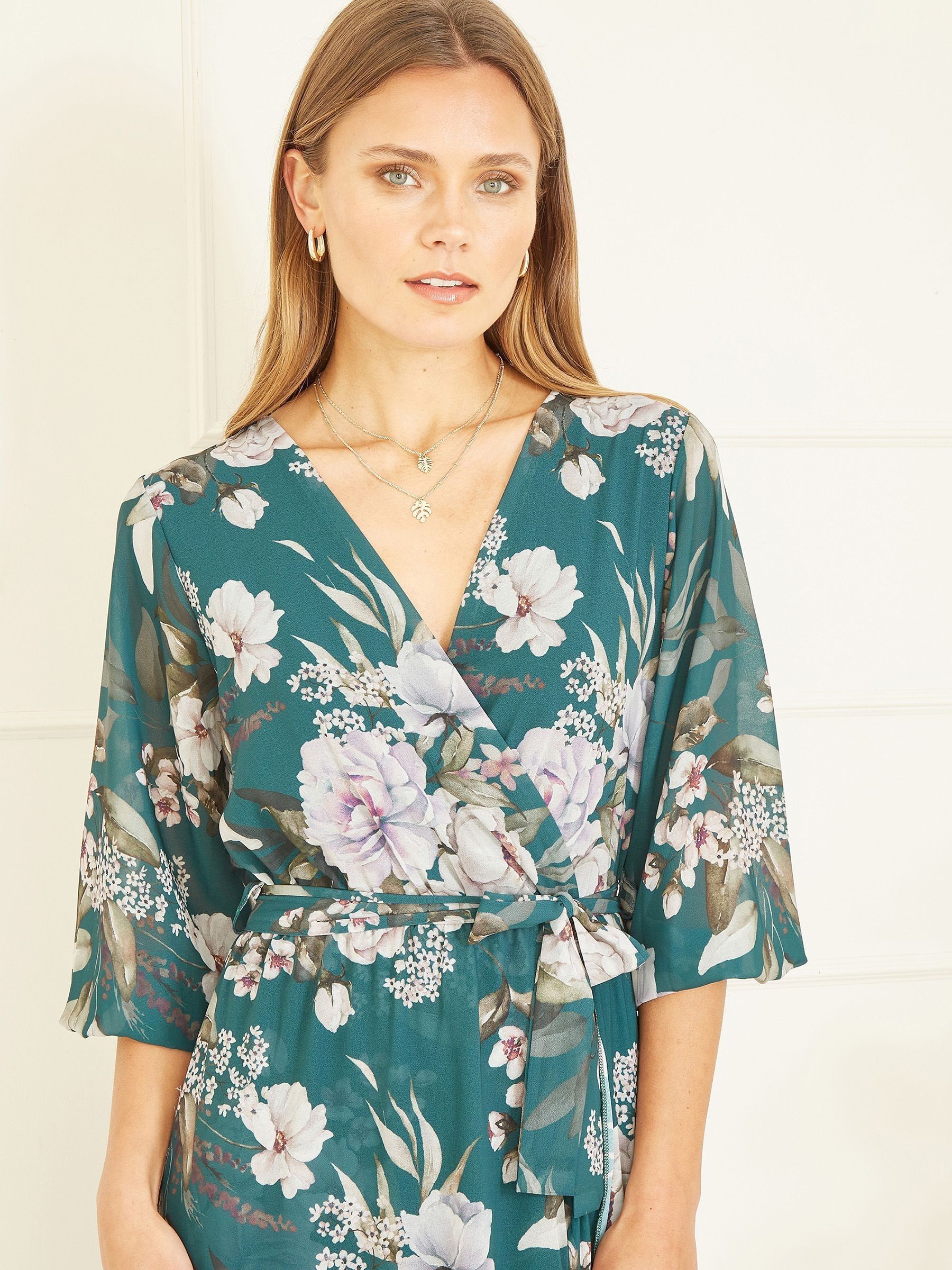 Yumi wrap dress online