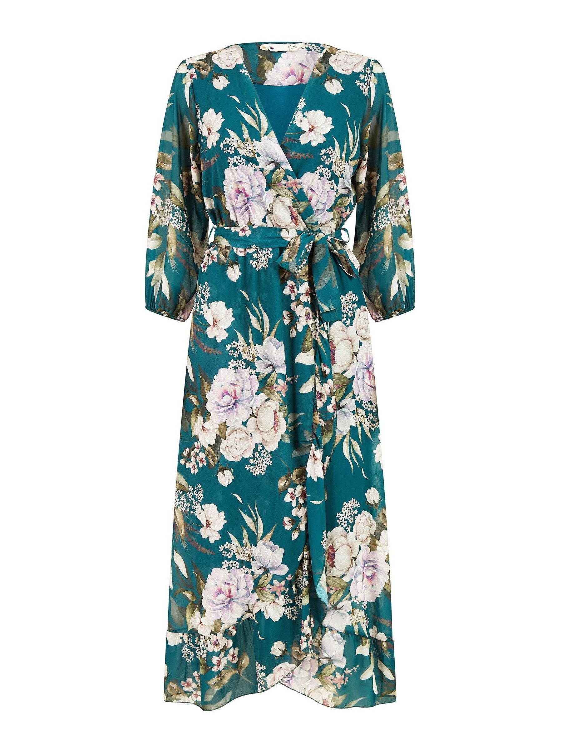 Yumi wrap dress cheap