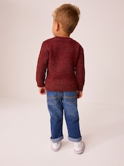 Red Dog Christmas Crew Neck Jumper (3mths-7yrs) - Image 3 of 8