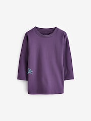 Grau/Schwarz - Langärmlige T-Shirts im 3er-Pack aus 100 % Baumwolle (3 Monate bis 7 Jahre) - Bild 3 von 6
