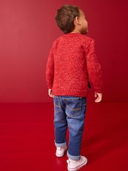 Red Reindeer Christmas Jumper (3mths-7yrs) - Image 3 of 7