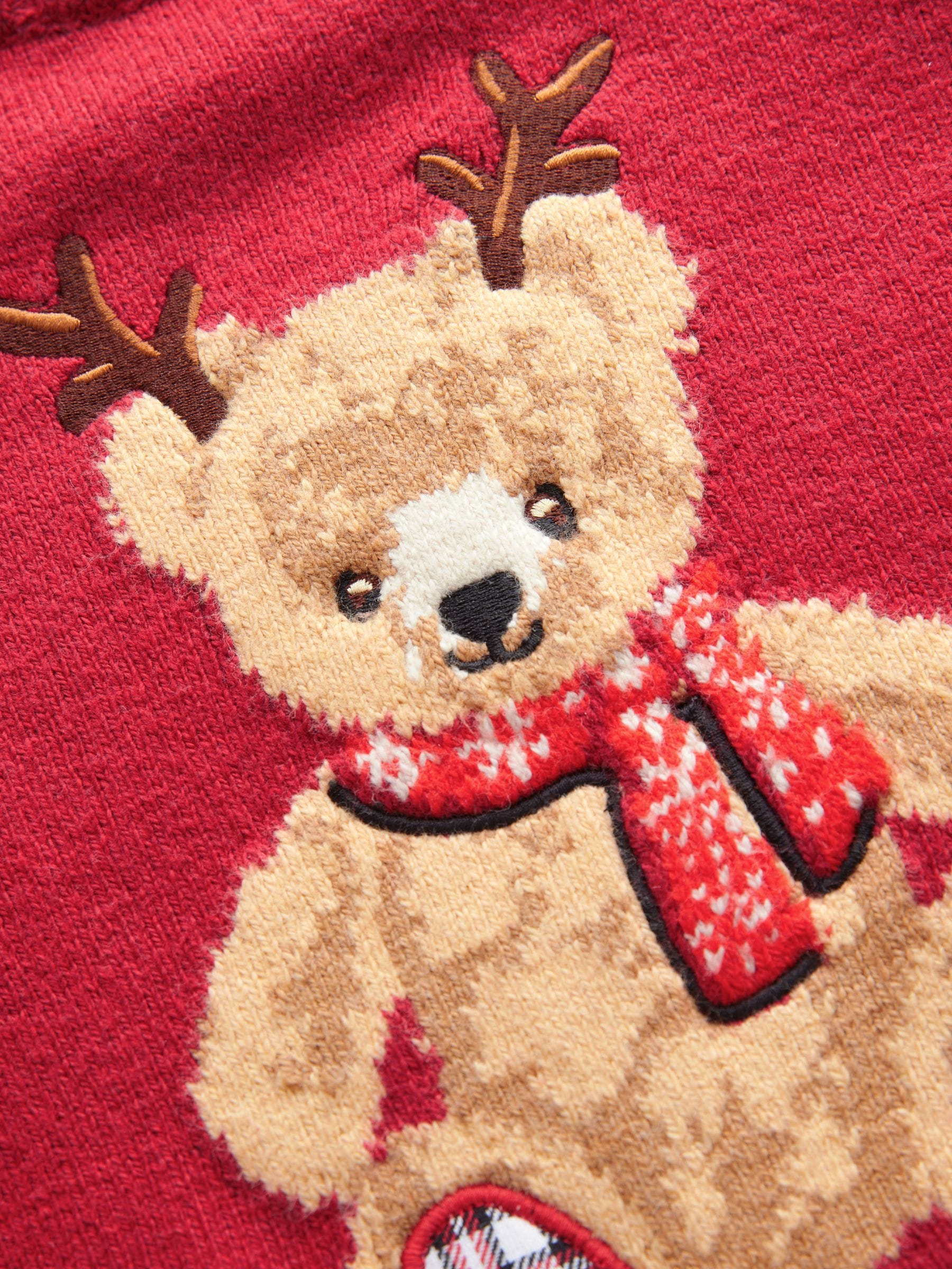 Buy Red Bear Christmas Crew Neck Jumper 3mths 7yrs from Next USA
