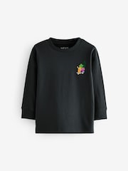 Blue Vegetables Long Sleeve T-Shirts 3 Pack (3mths-7yrs) - Image 2 of 7