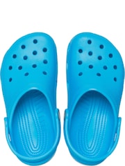 Crocs Blue Classic Kids Unisex Clogs - Image 5 of 6