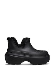 Crocs Black Stomp Shorty Boots - Image 1 of 7