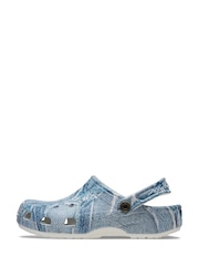 Crocs Denim Adults Classic Clogs - Image 2 of 7