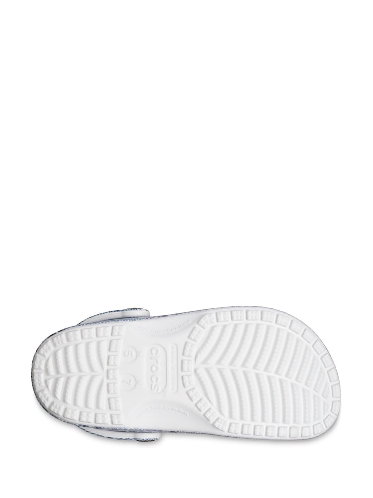 Crocs Denim Adults Classic Clogs - Image 7 of 7