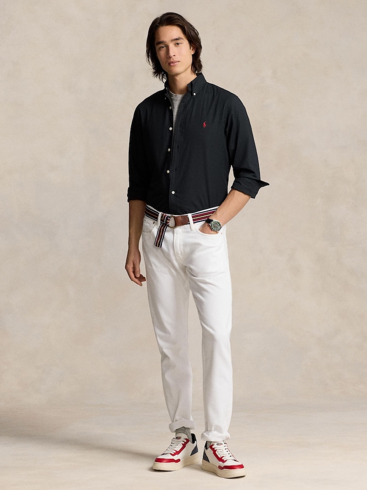 Polo Ralph Lauren Black Long Sleeve Sport Shirt - Image 2 of 2