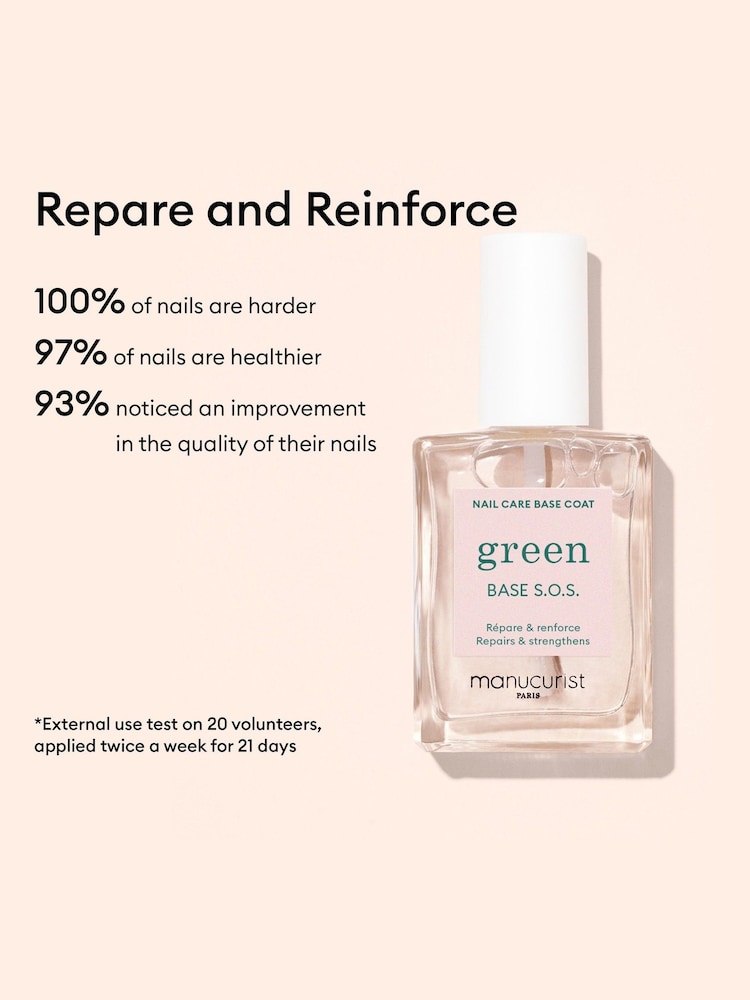 Manucurist S.O.S Strenthening Nail Polish Base Coat - Image 3 of 3