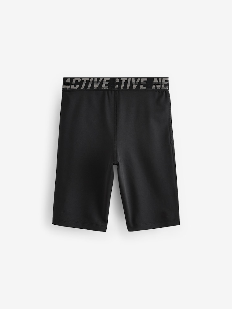 Black Base Layer Shorts (3-16yrs) - Image 1 of 3