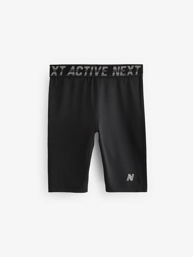 Black Base Layer Shorts (3-16yrs) - Image 2 of 3