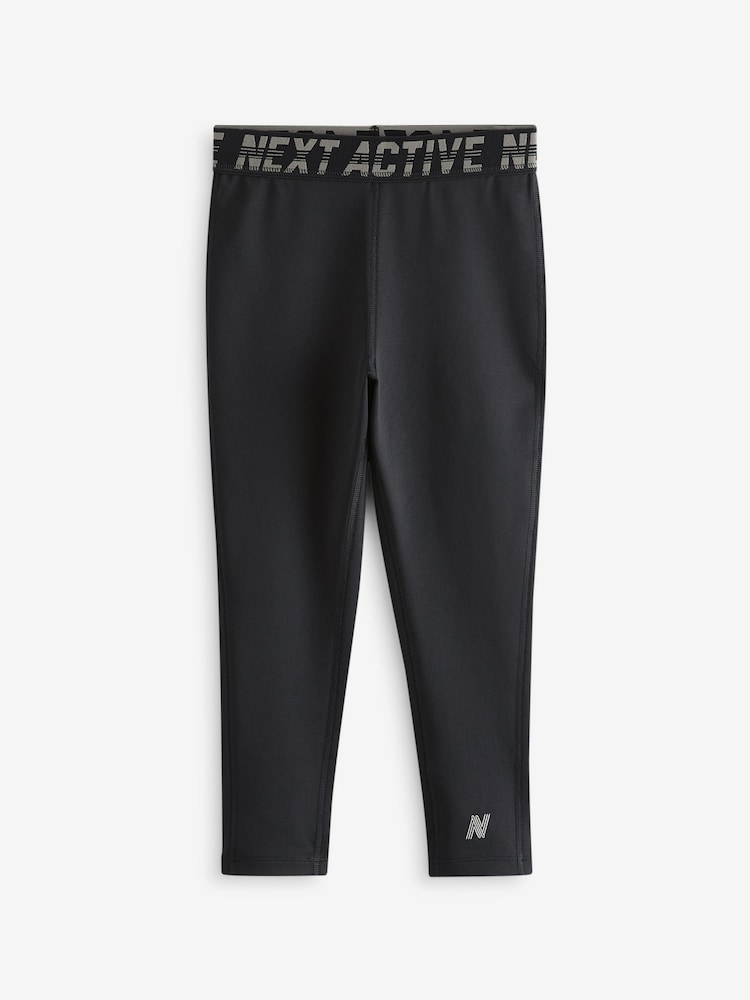 Schwarz - Baselayer-Leggings (3–16 J.) - Bild 1 von 3 Schwarz - Baselayer-Leggings (3–16 J.) - Bild 1 von 3