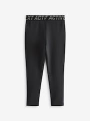 Black Base Layer Leggings (3-16yrs) - Image 2 of 3