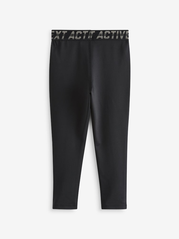Black Base Layer Leggings (3-16yrs) - Image 2 of 3