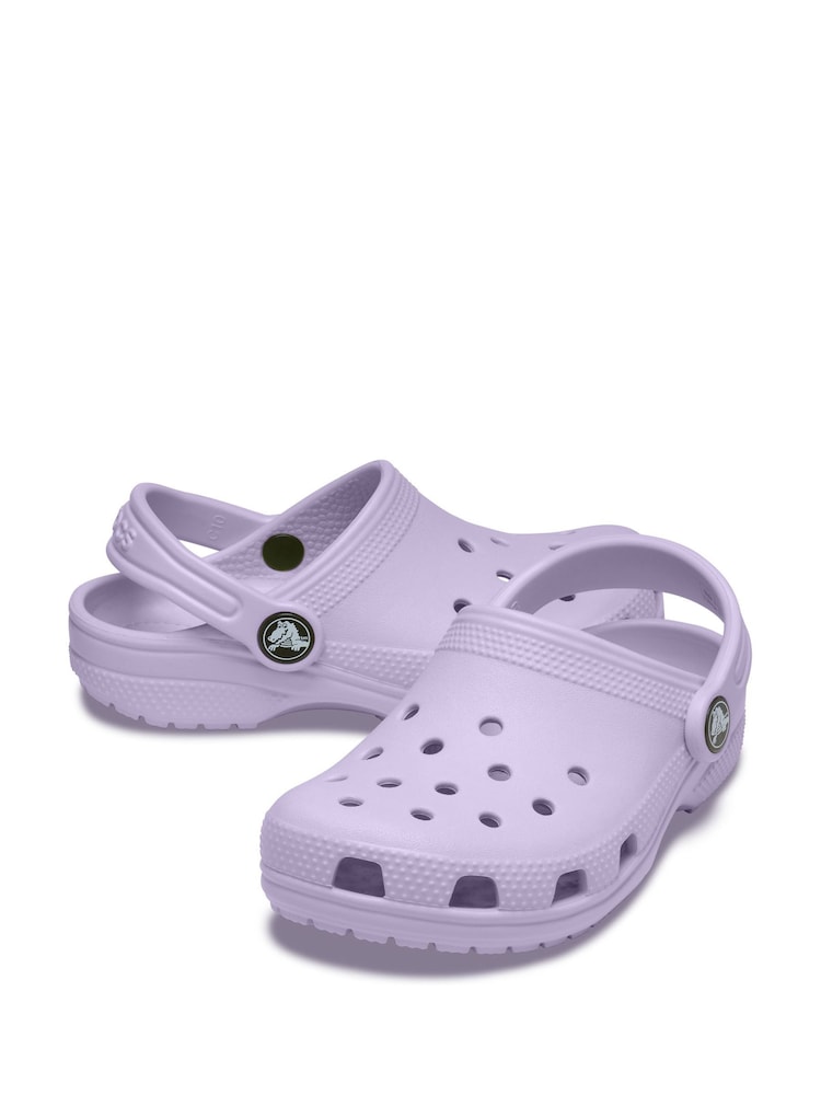 Crocs Lilac Toddler Classic Clogs Sandals - Image 4 of 7