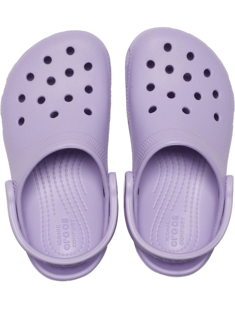 Crocs Lilac Toddler Classic Clogs Sandals - Image 6 of 7