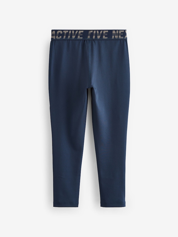Navy Blue Base Layer Leggings (3-16yrs) - Image 2 of 3