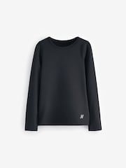 Black Long Sleeve Base Layer Top (3-16yrs) - Image 1 of 3