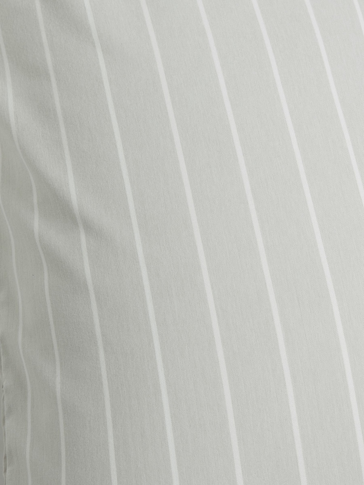 Brushed Stripe Duvet Cover and Pillowcase Set - Imagen 4 de 4
