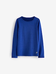 Cobalt Blue Long Sleeve Base Layer Top (3-16yrs) - Image 1 of 3