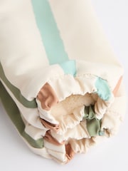 Mineral Stripe Fleece Lined Hooded Zip Pramsuit All-In-One (0mths-2yrs) - Image 10 of 10