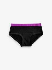 Black Hipster Briefs 5 Pack (2-16yrs) - Image 2 of 8