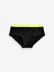Black Hipster Briefs 5 Pack (2-16yrs) - Image 5 of 8