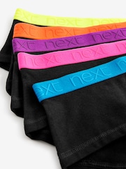 Black Hipster Briefs 5 Pack (2-16yrs) - Image 8 of 8