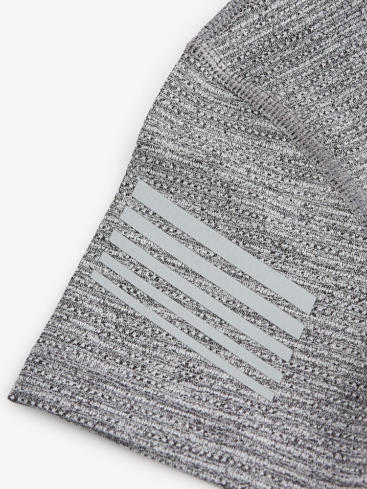 Grey Textured Base Layer Short Sleeve T-Shirt (3-16yrs) - Image 3 of 3