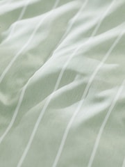 Brushed Stripe Duvet Cover and Pillowcase Set - Imagen 4 de 4