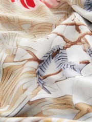 Safari Print Mini Belted Shirt Dress - Image 6 of 6
