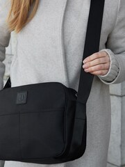 Elodie Details Black Cross-Body Changing Bag - Image 1 of 4