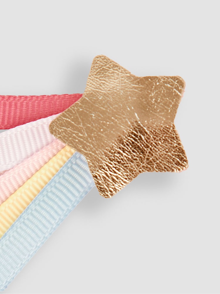 JoJo Maman Bébé Gold 2-Pack Star Clips - Image 3 of 3