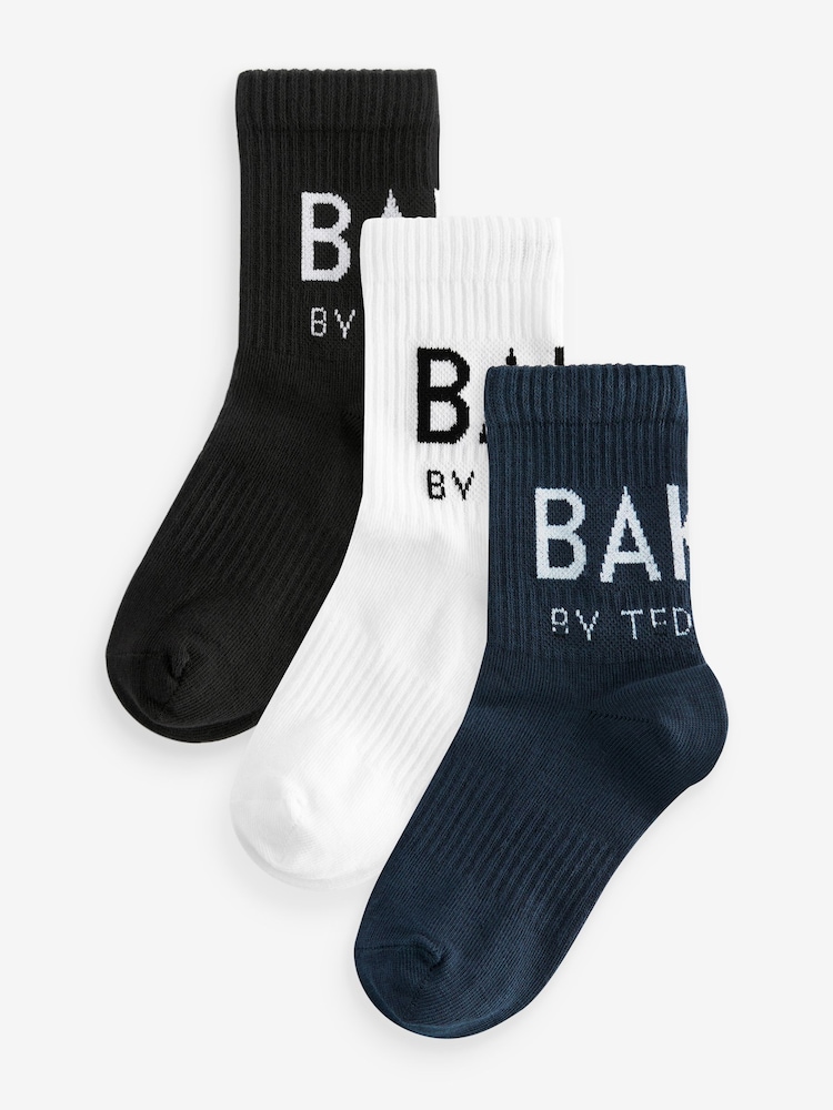 Baker by Ted Baker Socks 3 Pack - Image 1 of 7