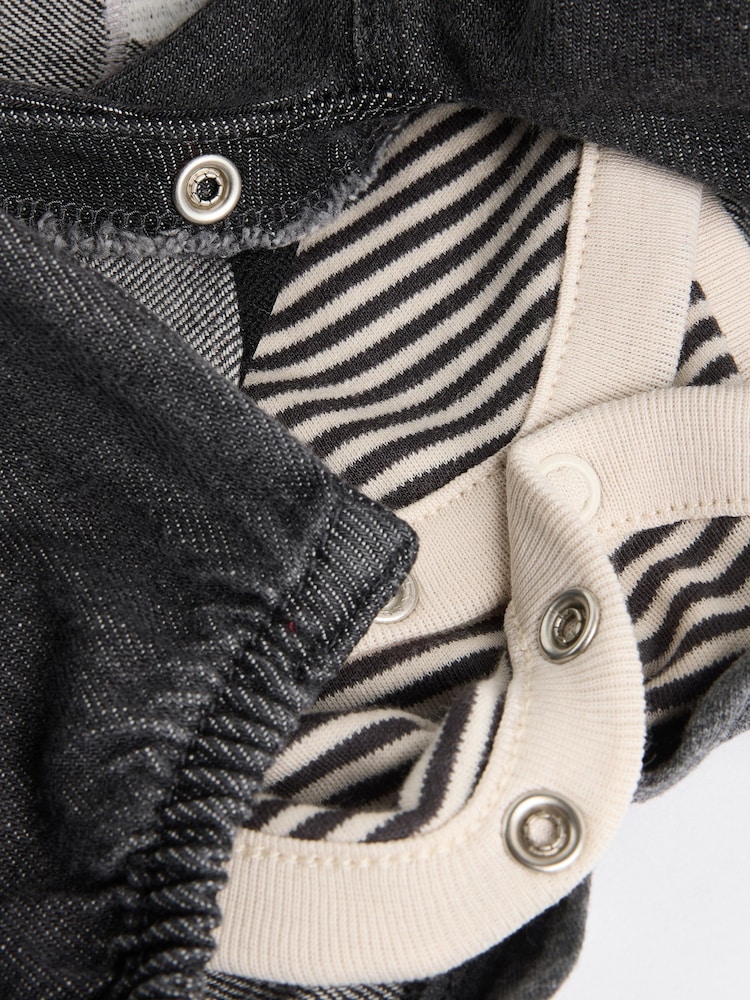 Mono Koala Baby Denim Dungarees and Bodysuit Set (0mths-2yrs) - Image 10 of 15