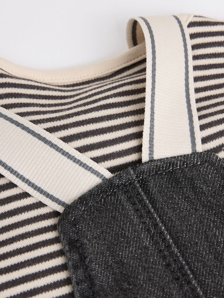 Mono Koala Baby Denim Dungarees and Bodysuit Set (0mths-2yrs) - Image 12 of 15